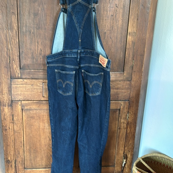 Levi slim fit dark denim overalls - Picture 3 of 8